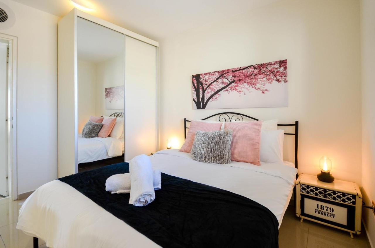 エイラートYalarent Eucalyptus 2Br & Balcony Aptアパートメント エクステリア 写真